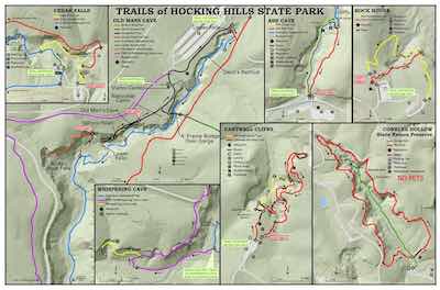 hocking hills trail map